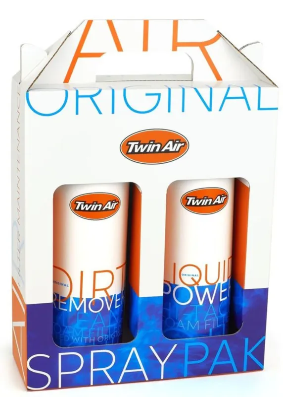 Výhodná Nabídka Sada sprejů Liquid Power + Liquid Dirt remover TwinAir 159007 (2x500ml)