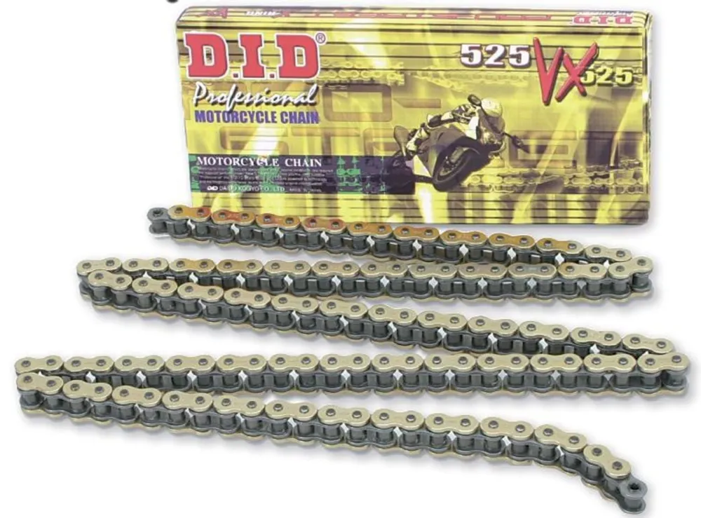 VX série X-Kroužkový řetěz D.I.D Chain 525VX3 110 článků Novinka