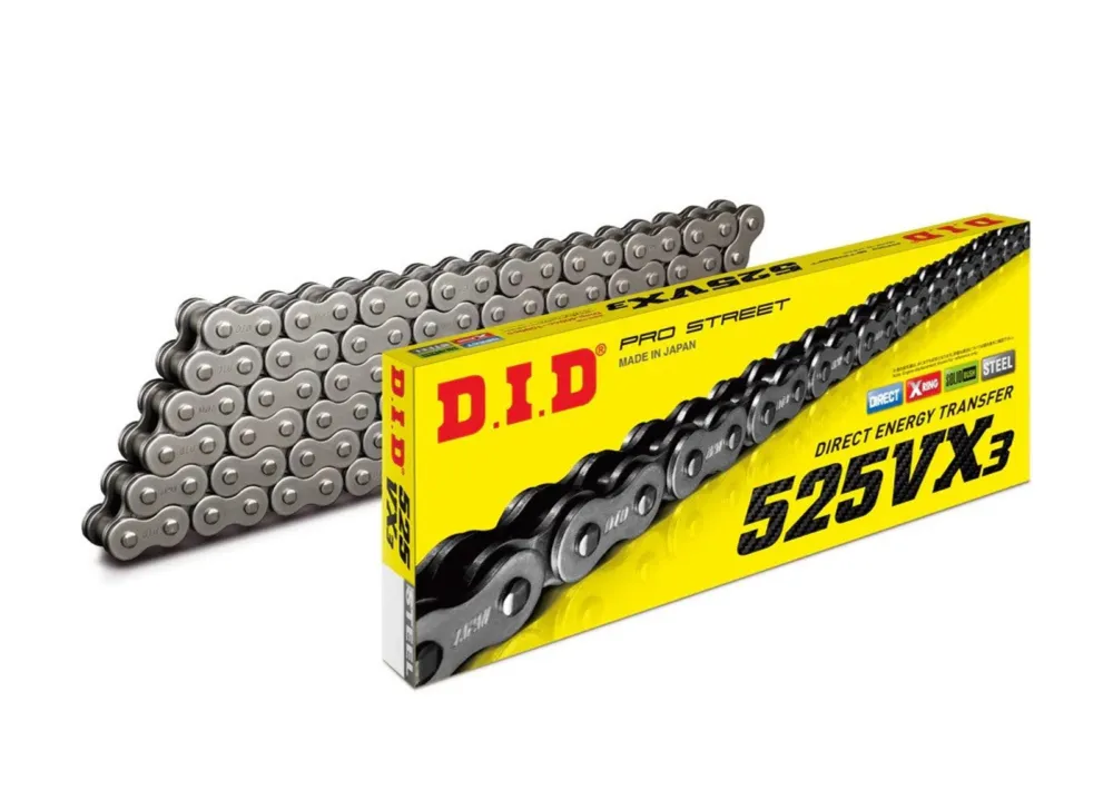 VX série X-Kroužkový řetěz D.I.D Chain 525VX3 106 L Akční Cena