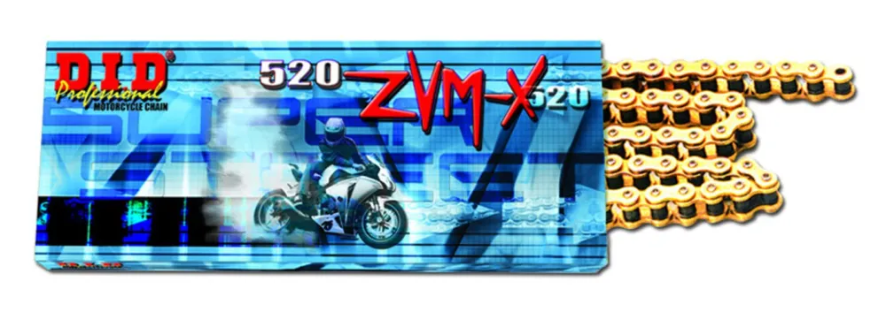 Akce ZVM-X série X-Kroužkový řetěz D.I.D Chain 520ZVM-X 116 článků