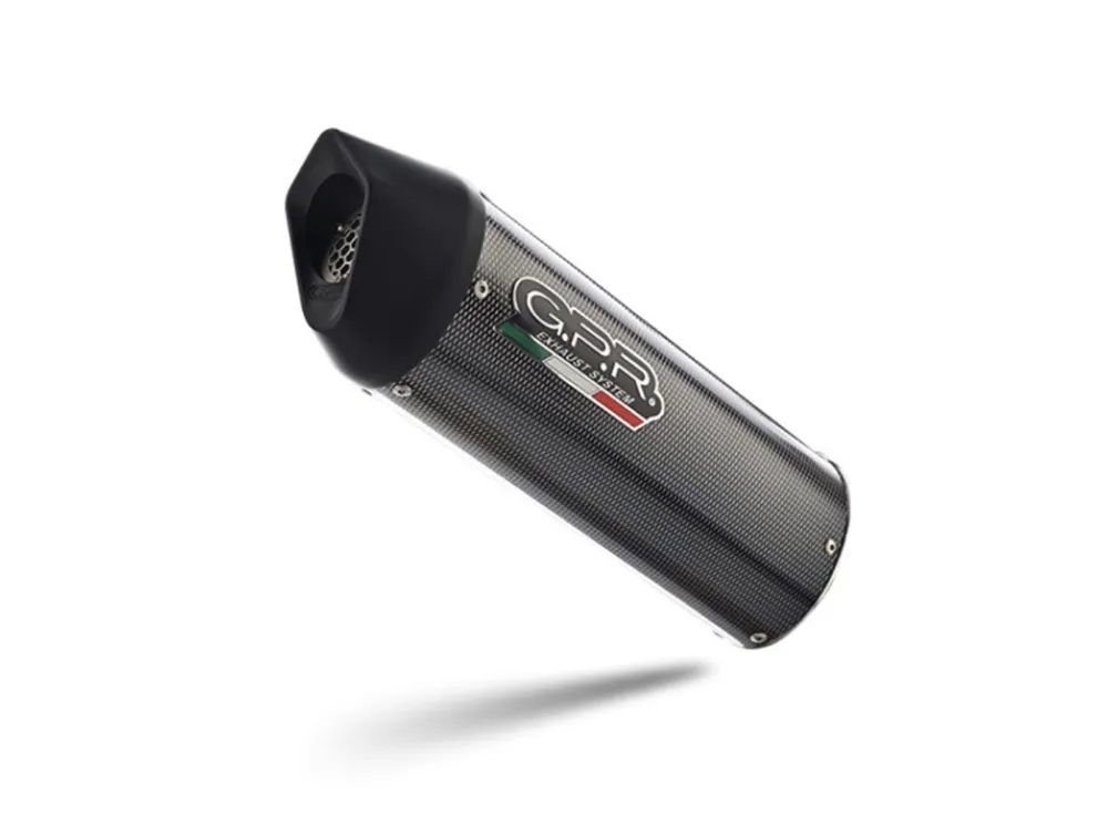 Značkový Výfuk kompletní GPR FURORE EVO4 E5.Y.225.CAT.FP4 Matná černá zahrnuje odnímatelný db killer a katalyzátor