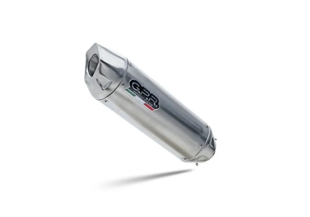 Oblíbený Koncovka výfuku Slip-on GPR FURORE-X INOX DB.1.FXSC Matná černá zahrnuje spojovací svod a odnímatelný dB killer