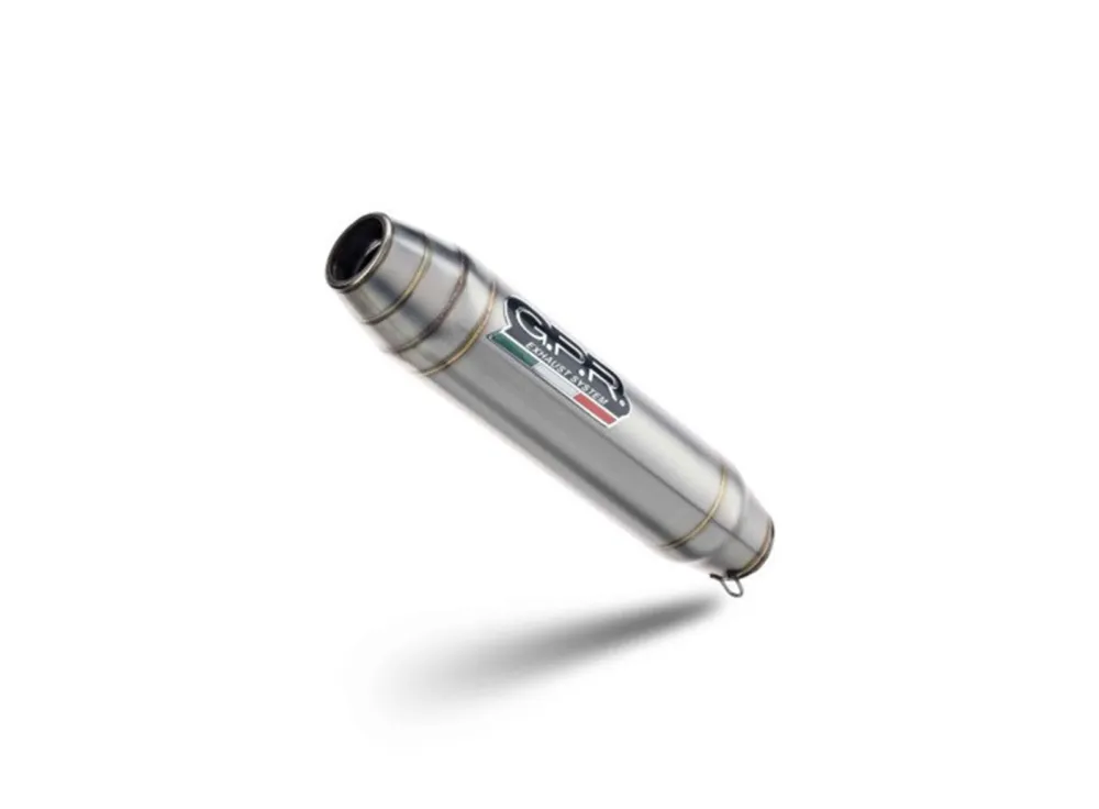 Sleva Koncovka výfuku Slip-on GPR DEEPTONE INOX KT.60.RACE.DE Broušená nerezová ocel vč. propojovací trubky