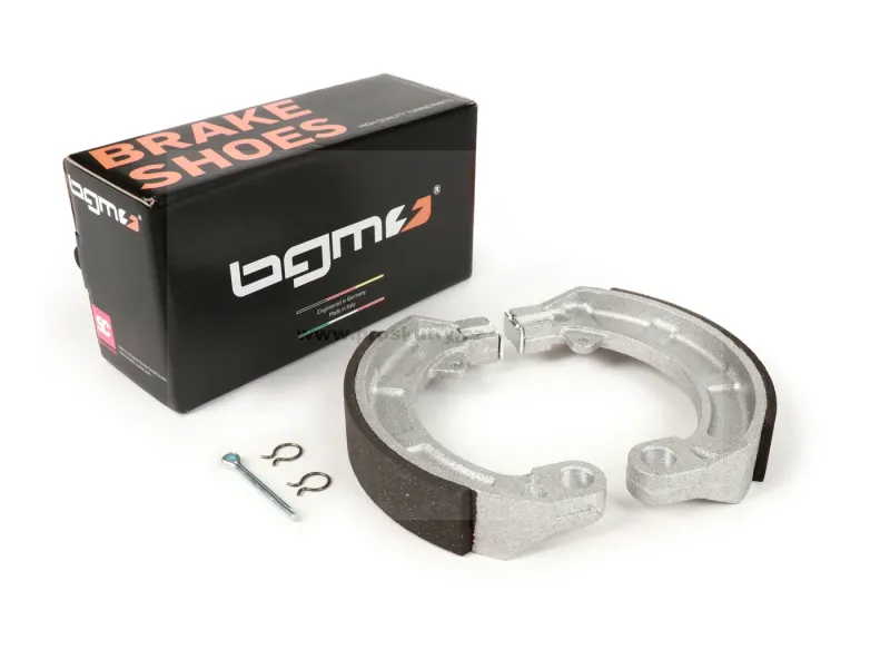 Brzdové čelisti BGM PRO 150x24mm 10 palců pro Vespa V50, SS50, SS90, PV125, ET3 Originální